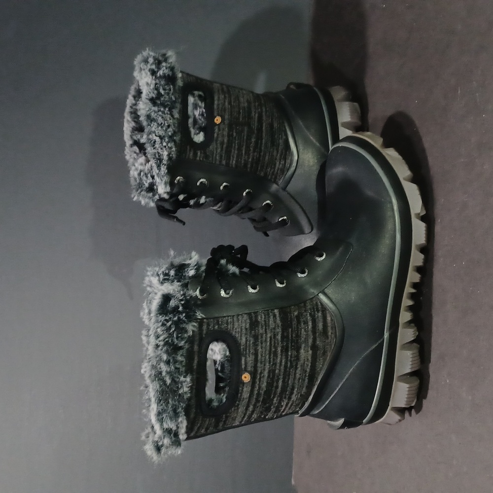 BOGS ARCATA KNIT WATERPROOF INSULATED BOOTS WOMEN'S SZ 8 PRE-OWNED 72404-009